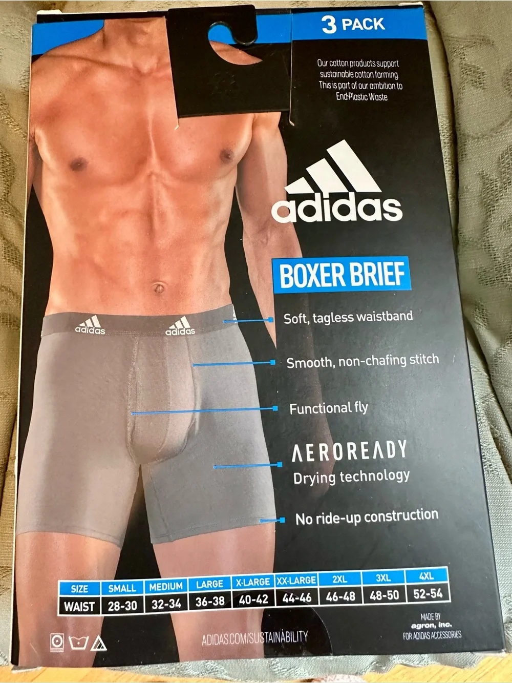adidas three pack